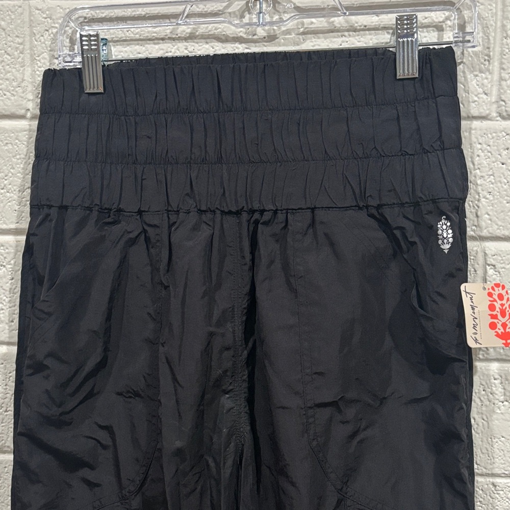 FP Movement by Free People Black Windbreaker Joggers